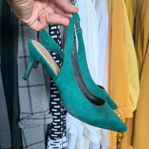 Emerald Green Heel